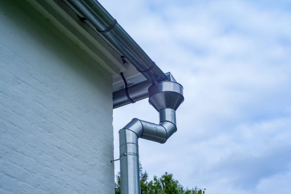 Metal Downspout Replacement in Dunedin