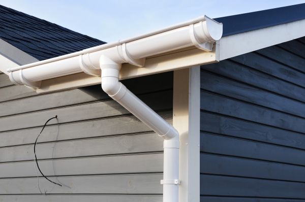 PVC Rain Gutter Installation in Dunedin