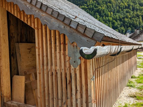 Wood Gutter Installation in Dunedin