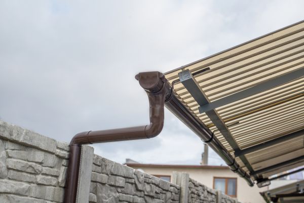 Plastic Downspout Installation in Dunedin